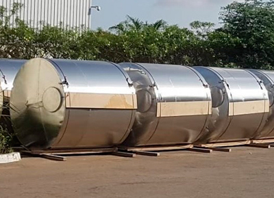Metainox exporta reservatórios para Angola