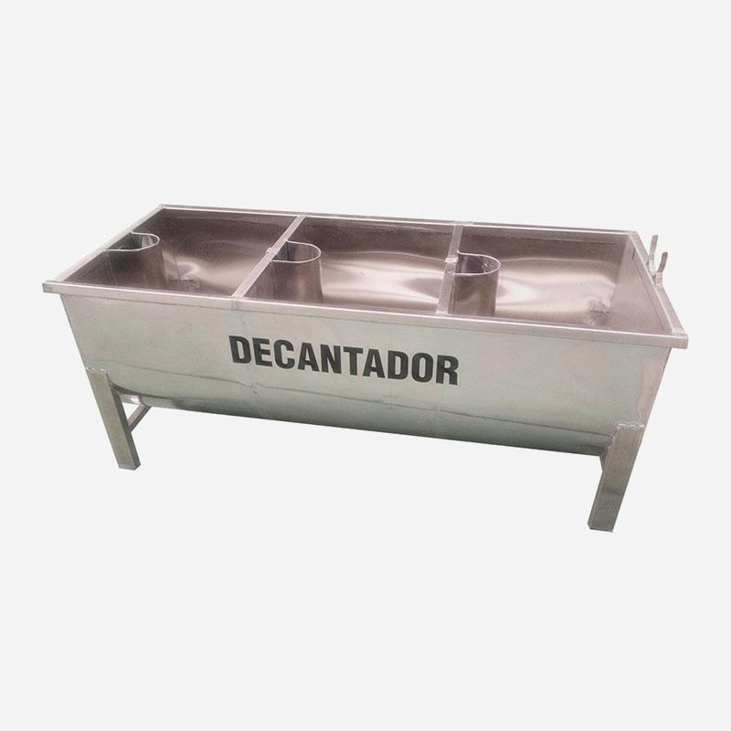 DECANTADOR DE INOX PARA GARAPA