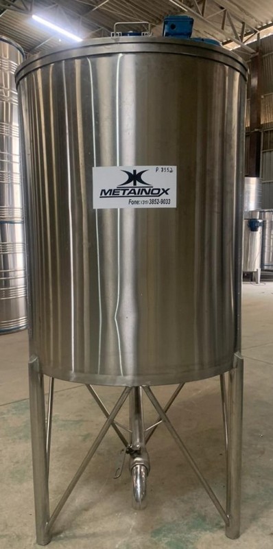 Misturadores industriais em aço inox