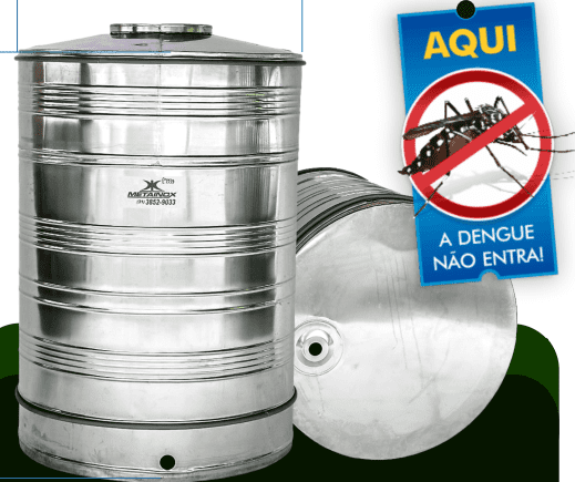 Reservatório de Água em Aço Inox 10000 Litros