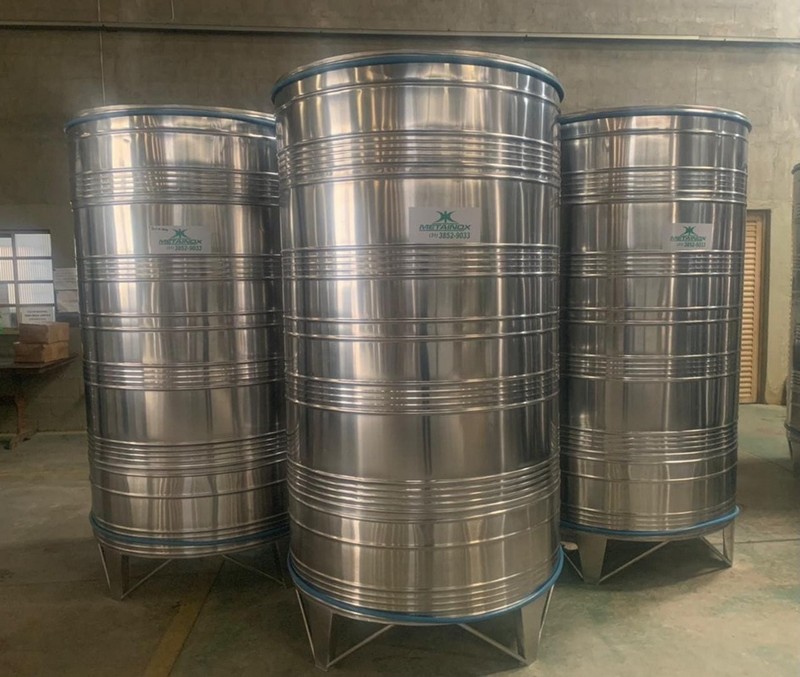 Tanque de inox para defensivos agrícolas