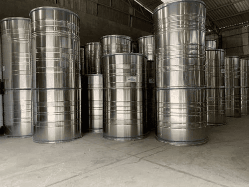 Tanques de inox para vinagre