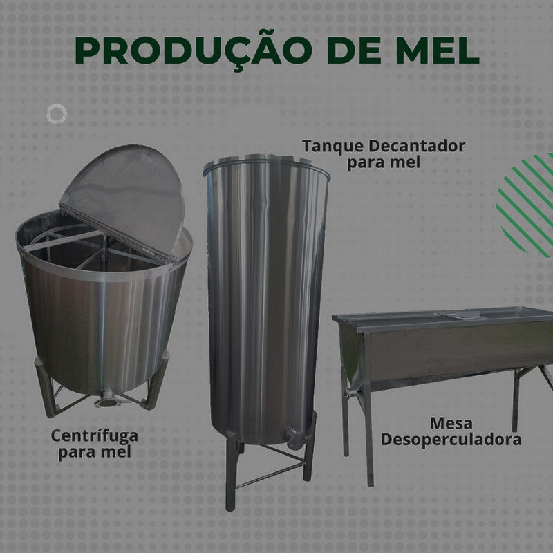 Equipamentos Inox para Apicultura