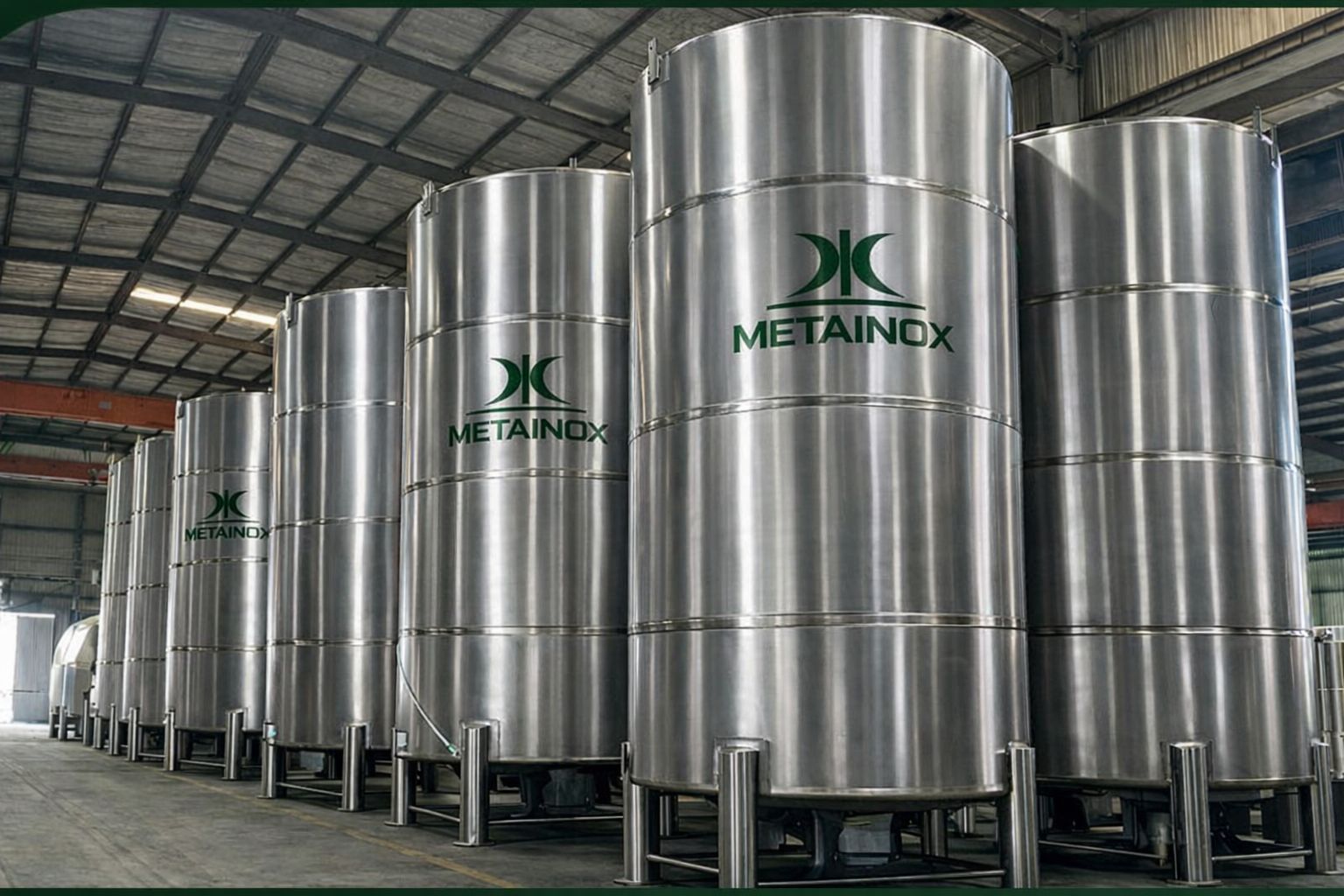 Reservatórios em Aço Inox